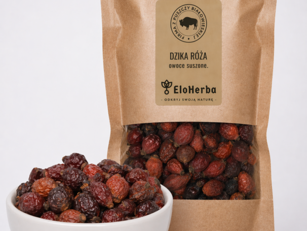 DZIKA RÓŻA owoce suszone.