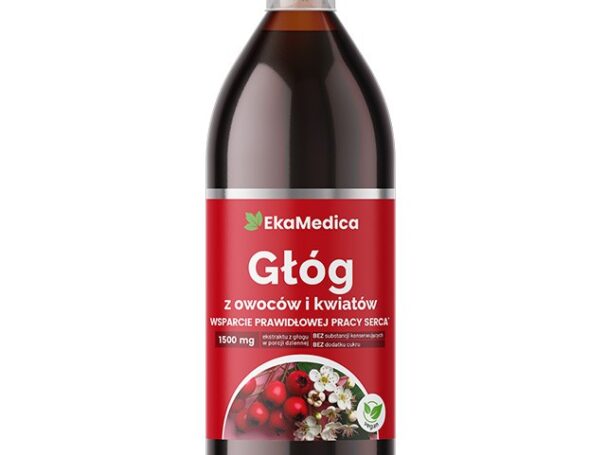 Głóg z owoców i kwiatów - suplement diety