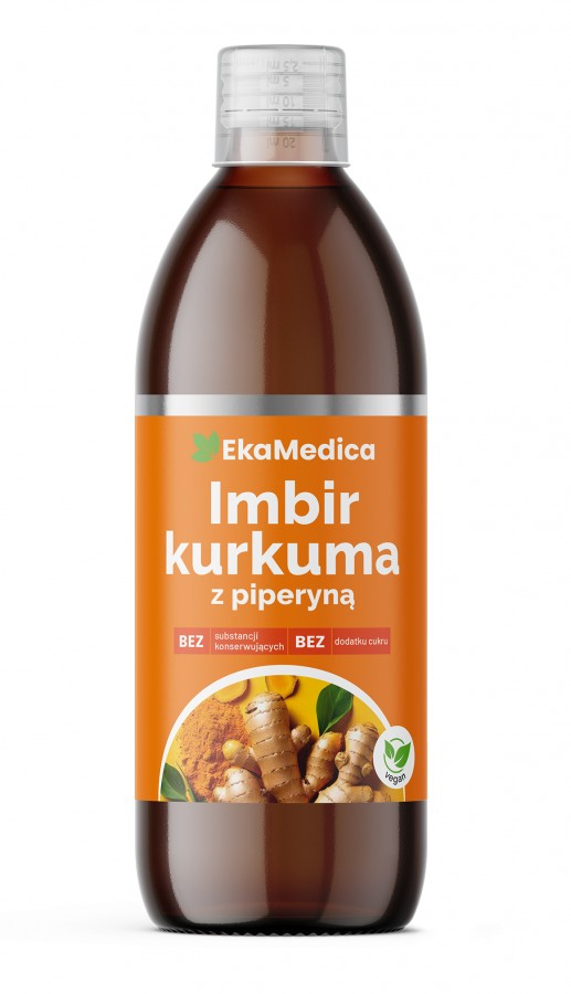 IMBIR kurkuma z piperyną 500 ml