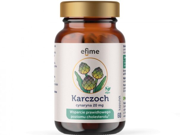 Karczoch kaps. 60 sztuk