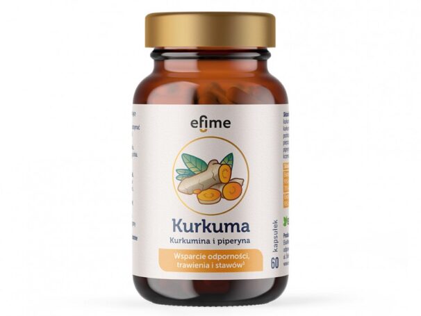 Kurkuma i piperyna kaps. 60 sztuk